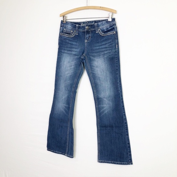 Red camel boot, cut jeans - Picture 11 of 12